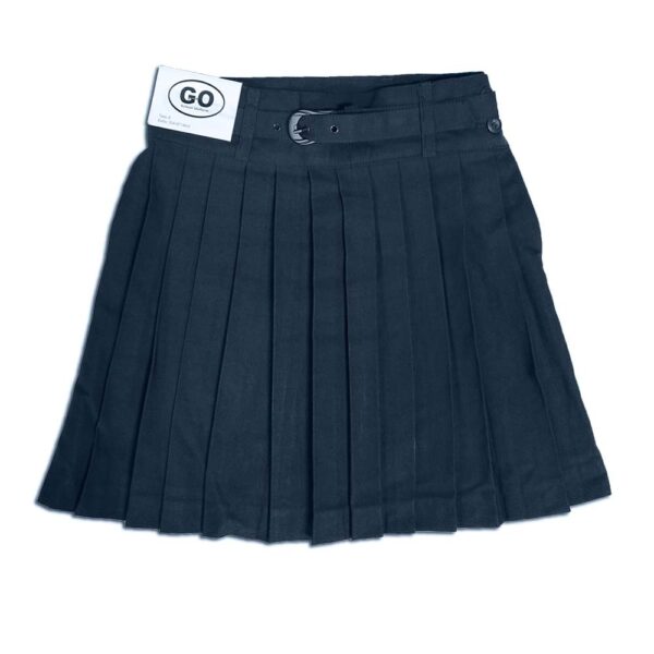 FALDA AZUL ESCOLAR NIÑA TALLA 12 GO SCHOOL