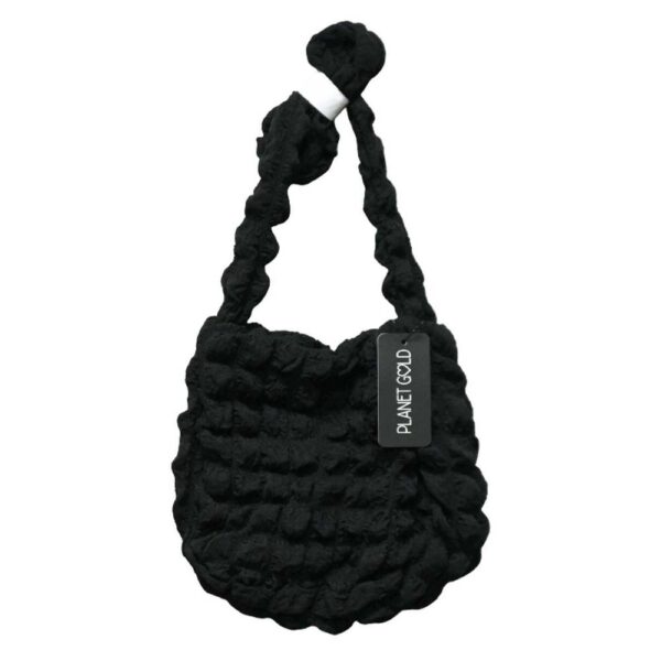 BOLSO DE MANO BANDOLERA NEGRO