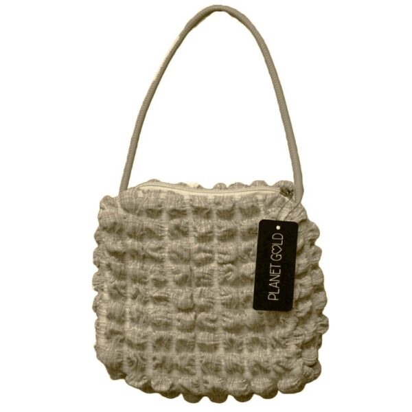 BOLSO DE MANO COLOR TOPO