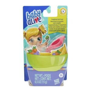 MUÑECA EN POLVO BABY ALIVE COMIDA 5 UNIDADES