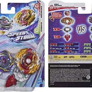 PAQUETE DOBLE COSMICO KRAKEN K5 Y GARGOLA G5, 2 JUGUETES DE COMBATE CON GIRO DERECHO