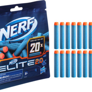 REFILL DE LANZADOR NERF ELITE 2.0 20 UNIDADES