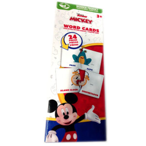 TARJETAS DE PALABRAS 24 PIEZAS  - MICKEY