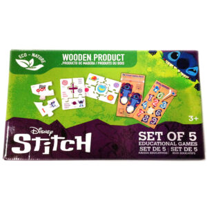 SET 5 EN 1 - JUGUETES DIDACTICOS -  STITCH