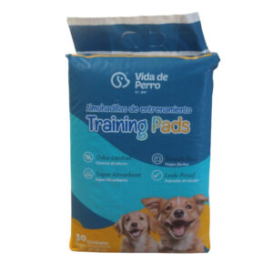 ALMOHADILLAS DE ENTRENAMIENTO CON PROTECCIÃN SUPER ABSORBENTE 22 X 23PLG  30 UNID. - VIDA DE PERRO