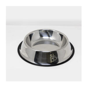 PLATO DE ACERO INOXIDABLE PARA PERRO, 250G, 30CM - VIDA DE PERRO