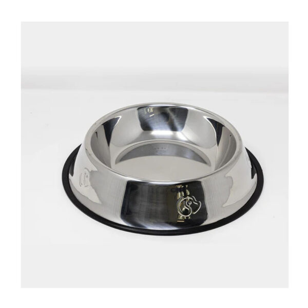 PLATO DE ACERO INOXIDABLE PARA PERRO, 250G, 30CM - VIDA DE PERRO