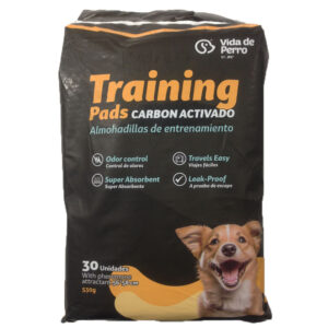 ALMOHADILLAS DE ENTRENAMIENTO DE FIBRA DE CARBONO CON PROTECCION SUPER ABSORBENTE 22 X 23PLG  30 UNID. - VIDA DE PERRO